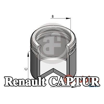 AUTOFREN SEINSA مكبس الفرامل للمحور الأمامي — Renault Captur