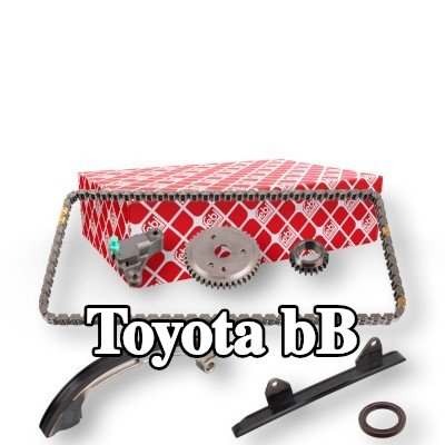FEBI BILSTEIN طقم سلسلة التوقيت مع شداد السلسلة, مع سكك انزلاقية — Toyota bB