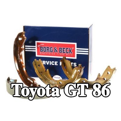 BORG & BECK مجموعة أحذية الفرامل — Toyota Gt 86