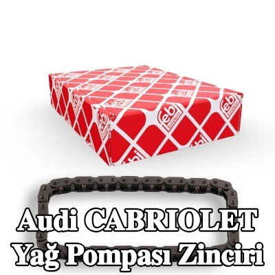 FEBI BILSTEIN Yağ pompası zinciri — 1995 Audi Cabriolet
