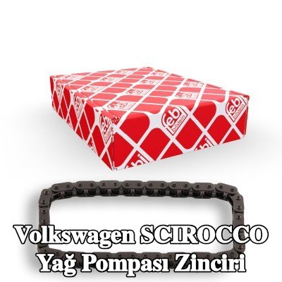 FEBI BILSTEIN Yağ pompası zinciri — 1990 Volkswagen Scirocco