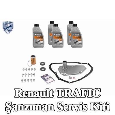 VAICO Aksesuarlarla birlikte şanzıman servis kiti, cıvata/vida ile, standart yağ değişimi için yağ miktarı ile, yağ karteri contalı, conta halkası ile — 2012 Renault Trafic