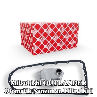 FEBI BILSTEIN Yağ karteri contalı otomatik şanzıman filtre kiti — Mitsubishi Outlander