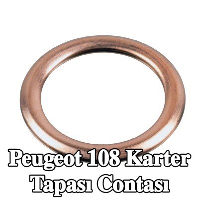 FEBI BILSTEIN Karter tapası rondelası Bakır, Inner Diameter: 16mm — Peugeot 108