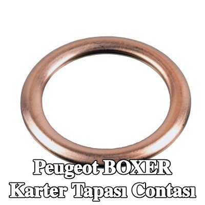 FEBI BILSTEIN Karter tapası rondelası Bakır, Inner Diameter: 16mm — Peugeot Boxer