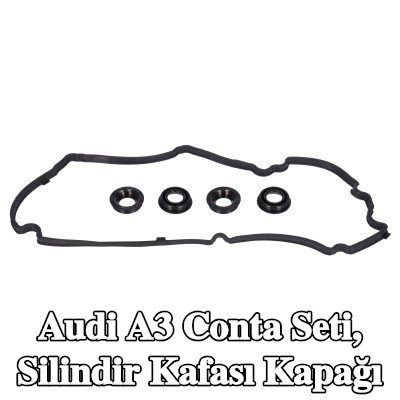 FEBI BILSTEIN Conta seti, silindir kapağı ACM (Poliakrilat) — Audi A3
