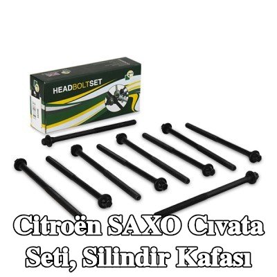 BGA Cıvata Kiti, silindir kafası M10 — Citroën Saxo