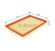 BOSCH Hava filtresi — Volkswagen Xl1 (1)