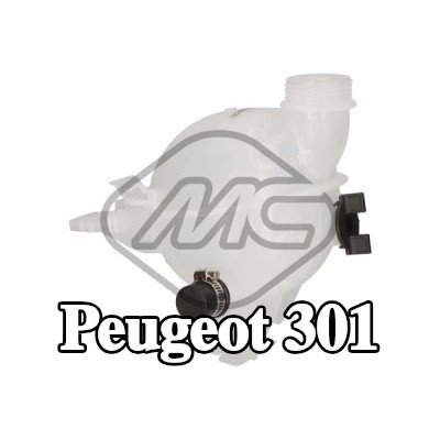 Metalcaucho خزان الماء، المبرد — Peugeot 301