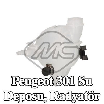 Metalcaucho Su Deposu, radyatör — Peugeot 301