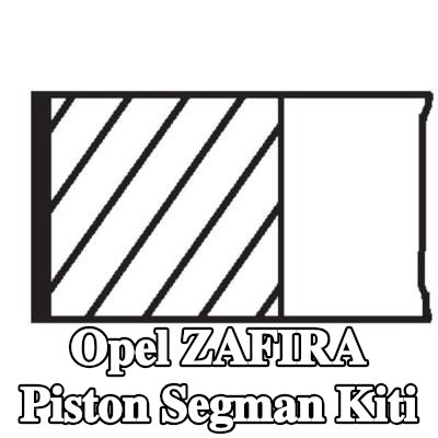 MAHLE Piston Segman Kiti — 2016 Opel Zafira