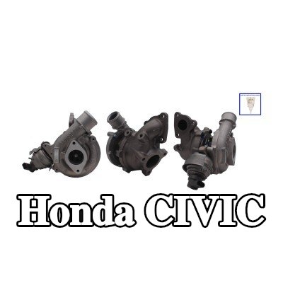 ELSTOCK شاحن توربيني بدون حشوات/مانعات تسرب — 2012 Honda Civic