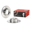 BREMBO Fren diski Prime, Outer Diameter: 244mm, düz — Citroën 2cv (1)
