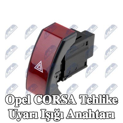 NTY Tehlike uyarı ışığı anahtarı — 2012 Opel Corsa
