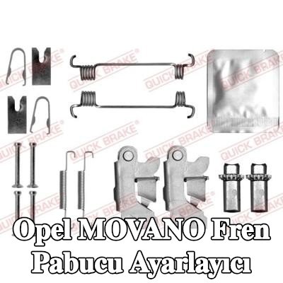 QUICK BRAKE Fren pabucu ayarlayıcı — Opel Movano