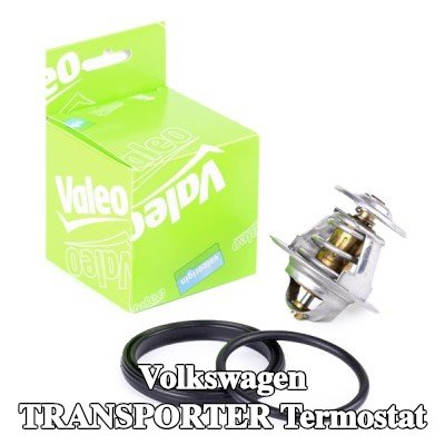 VALEO Termostat 87°C, conta/sızdırmazlık elemanları ile — 2002 Volkswagen Transporter