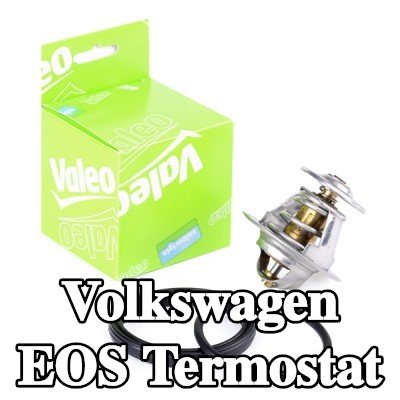 VALEO Termostat 87°C, conta/sızdırmazlık elemanları ile — 2008 Volkswagen Eos
