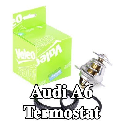 VALEO Termostat 87°C, conta/sızdırmazlık elemanları ile — 1994 Audi A6