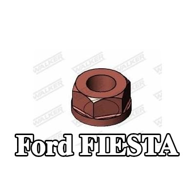 WALKER صامولة، مشعب العادم — Ford Fiesta