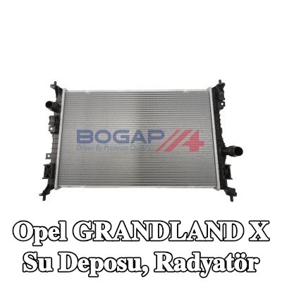 BOGAP Su Deposu, radyatör — Opel Grandland X
