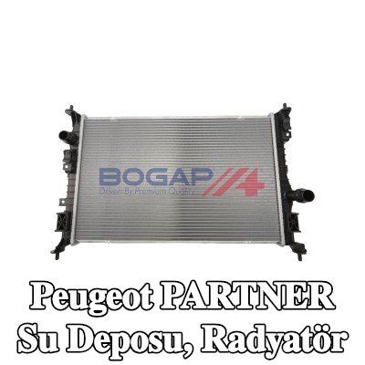 BOGAP Su Deposu, radyatör — Peugeot Partner