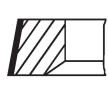 MAHLE Piston Segman Kiti — Peugeot 107 (2)