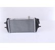 NISSENS Hızlı bağlantı parçası olmayan Intercooler, Sol konektör, açılı, Sağ konektör, açılı — Hyundai i20 (3)