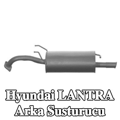 VEGAZ Arka susturucu 1030, 1050mm — Hyundai Lantra