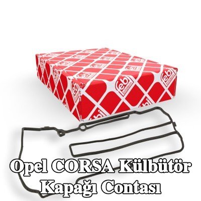 FEBI BILSTEIN Külbütör kapağı contası NBR (nitril butadien kauçuk) — Opel Corsa