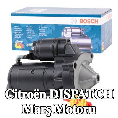 BOSCH Marş motoru 1, 9kW — Citroën Dispatch