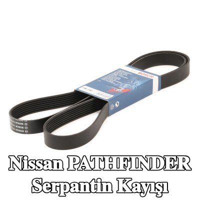 BOSCH Serpantin kayışı 1753mm, Number of ribs: 7 — Nissan Pathfinder