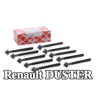 FEBI BILSTEIN مجموعة البراغي, رأس الأسطوانة 126mm — Renault Duster