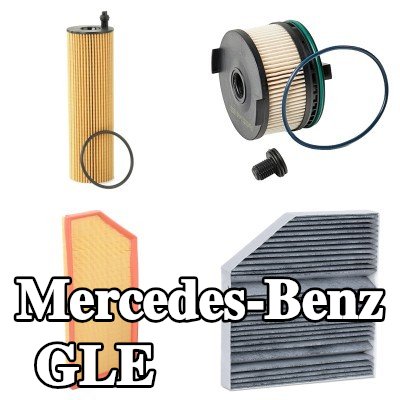 RIDEX مجموعة الفلاتر — 2018 Mercedes-Benz Gle