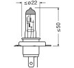 OSRAM Uzun far ampulü ORIGINAL LINE, H19, 60/55W, 12V — Hyundai Staria (3)