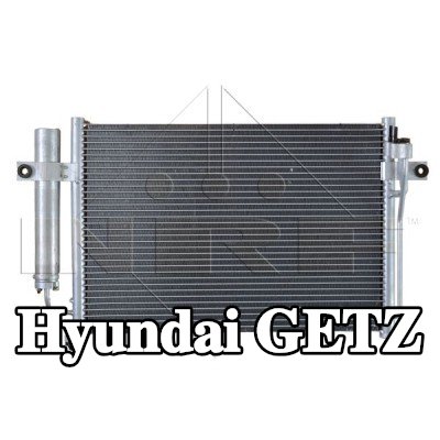 NRF مكثف تكييف الهواء EASY FIT, مع مجفف, مع حلقة مانعة للتسرب, مع تعبئة بالنيتروجين — Hyundai Getz