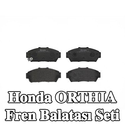 BREMBO Prime fren balatası seti, 17mm, gıcırtı önleyici plaka ile, aksesuarsız — Honda Orthia