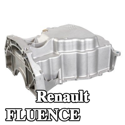 FEBI BILSTEIN حوض الزيت مع سدادة تصريف الزيت, مع حشية حوض الزيت, مع حلقة مانعة للتسرب — Renault Fluence