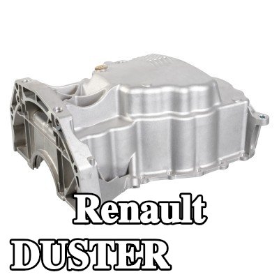 FEBI BILSTEIN حوض الزيت مع سدادة تصريف الزيت, مع حشية حوض الزيت, مع حلقة مانعة للتسرب — Renault Duster