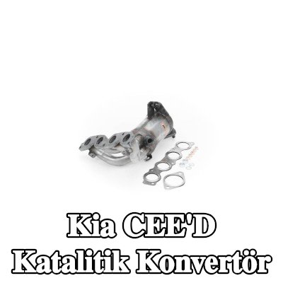 NAP carparts Sabitleme/montaj malzemesi dahil katalitik konvertör — 2014 Kia Cee'd