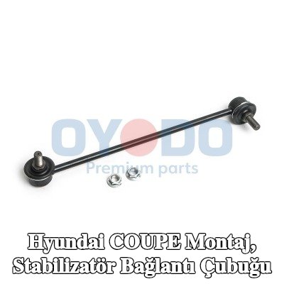 Oyodo Montaj, denge çubuğu bağlantısı Ön Aks Sol — Hyundai Coupe