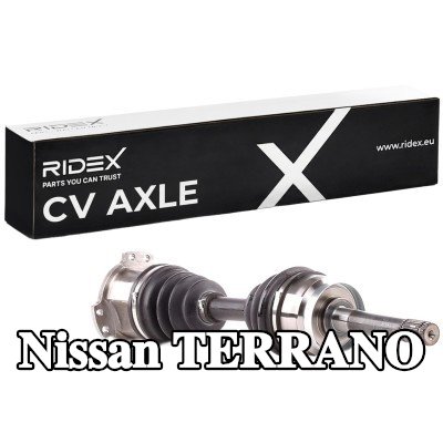 RIDEX عمود الدفع المحور الأمامي الأيسر, المحور الأمامي الأيمن, 521mm — Nissan Terrano
