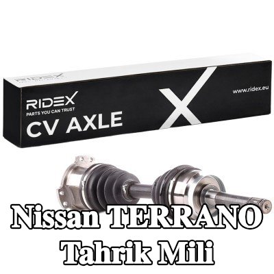 RIDEX Tahrik mili Ön Aks Sol, Ön Aks Sağ, 521mm — Nissan Terrano