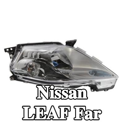 VALEO Far ORİJİNAL PARÇA, Sol, H4, PY21W, W5W, far seviyeleme motorlu, Sinyal rengi: Turuncu — Nissan Leaf