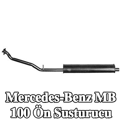 VEGAZ Ön susturucu Ön — Mercedes-Benz Mb 100