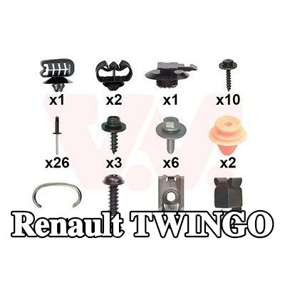 VAN WEZEL طقم التثبيت، المصد — Renault Twingo