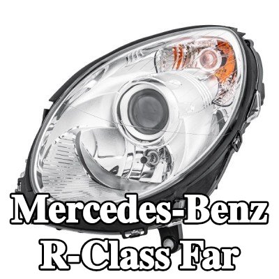 HELLA Far Sol, H7/H7, PY21W, ampullü, far seviyeleme motorlu — Mercedes-Benz R-Class
