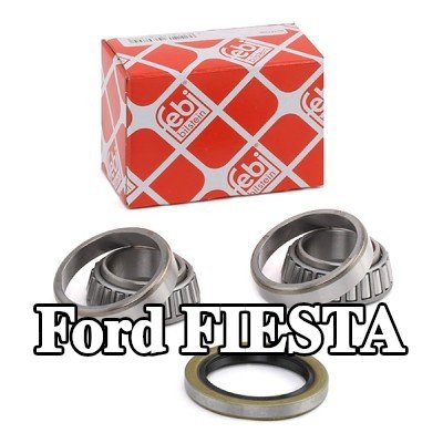 FEBI BILSTEIN طقم محمل العجلة للمحور الخلفي الأيسر, المحور الخلفي الأيمن, مع مانع تسرب العمود — 2002 Ford Fiesta