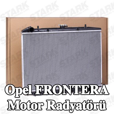 STARK Çerçevesiz motor radyatörü — Opel Frontera