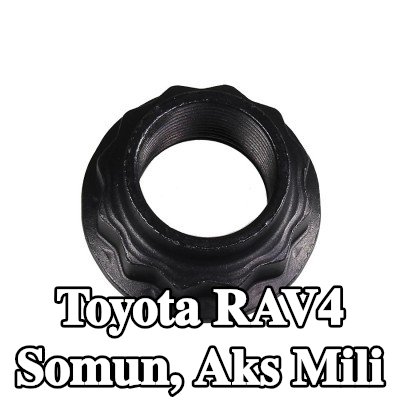 METZGER Somun, ön aks sol aks mili, Ön Aks Sağ — 2002 Toyota Rav4