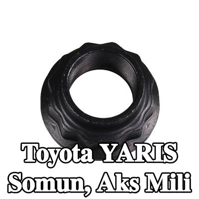 METZGER Somun, ön aks sol aks mili, Ön Aks Sağ — 2016 Toyota Yaris